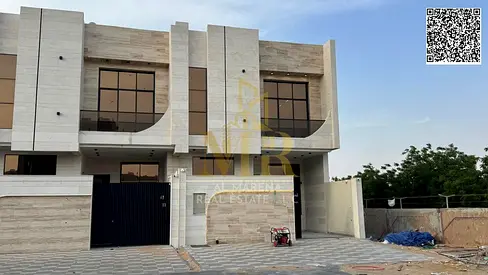 فيلا طابقين وروف بسعر شامل رسوم التسجيل والتمليك في أرقي مناطق عجمان تملك حر لجميع الجنسيات