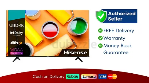 Hisense 43 inch TV Smart 4K - Brand New | 1 Year Warranty | FREE Delivery