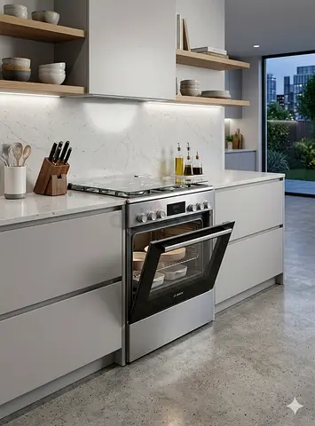 Bosch latest model gass/electric 4 burner top gass oven electric with fan stove 60x60 cooking range