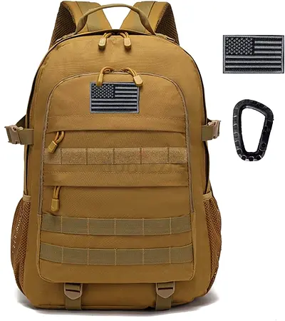 Military Tactical Backpack, 30L Hiking Daypack Water-Resistant 3 Day Assault Backpacks Molle Army Pa