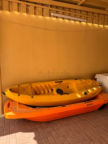 New Kyak for sale/ orange 2500 aed + yellow 1500 aed