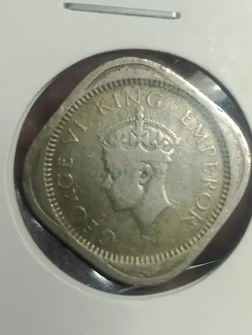 Vintage King George VI Coin (British Empire) - in holder
