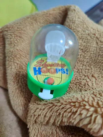 Handheld mini Shooting Hoops bubble basketball game