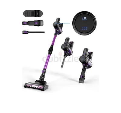 Cordless Vacuum Cleaner with LED Display,6-in-1 Brushless Motor Vacuum Cleaner,Lightweight Stick Vac