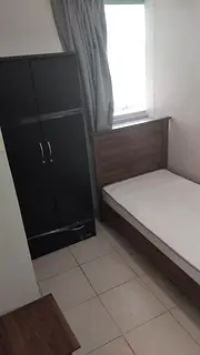 Room with partition for ladies