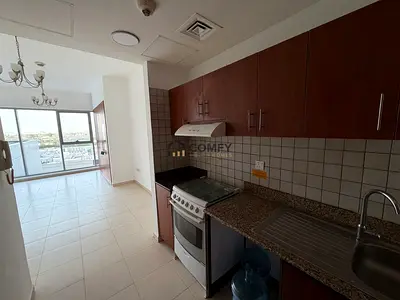 Studio Apartment Podium Level | Skycourts Tower | Al Ain road view