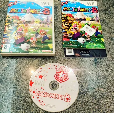 #2 Mario Party 8 (Wii, 2007) Nintendo Wii