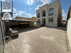 Villa for rent in Al Rawda 1 area, next to a mosque. It consists of five rooms, a majlis (formal sit