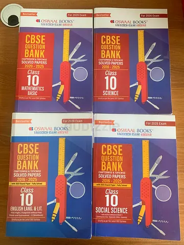 CBSE Class 10 Oswaal Question Bank Books (2026 Exam)