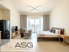 Furnished Studio | Skyline View | Samia Azizi Al Furjan