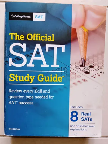 My Official SAT Study Guide (College Board) — 2018 edition — 8 Real SATs