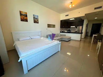 Furnished Studio| Partial Sea View | Ready to move