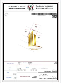 Prime Location Residential plots for Sale Muzairah B Area, Sharjah Sharjah