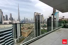 Burj Khalifa View | Big Balcony and Living Area