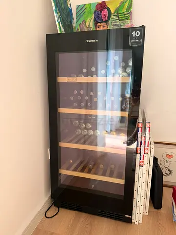 Hisense 108-Bottle Wine Cooler (Dual Temp) -  Great Condition still under Warranty