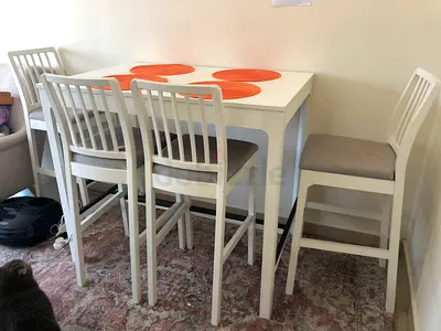 Table and chairs