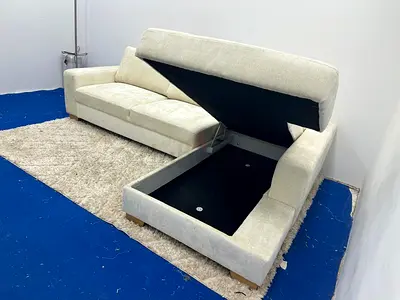 Looks like new condition Ikea sorvallen lshape sofa with storage