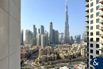 Upgraded | Furnished | Burj View | Vacant
