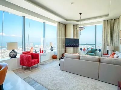 Arabian Gulf View | Corner Unit | Furnished 1BR