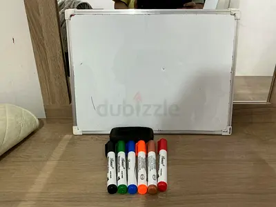 White board (70×50) inches with wooden Stand/ Easel 3.10 Feet adjustable