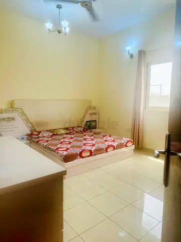 Fully furnished room with seperate  washroom in new big tower cornich area