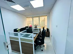 Offer For The Day! Fitted Office | Direct from Owner | Near To Metro Station |