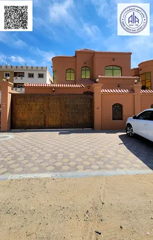 *** فيلا زاوية متاحة للإيجار في الروضة 1 عجمان ***