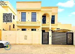 For sale in Al Helio 2, Ajman: 5-bedroom villa, including registration fees,bank financing, freehold