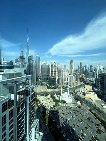 Burj Khalifa and Canal View | High Floor