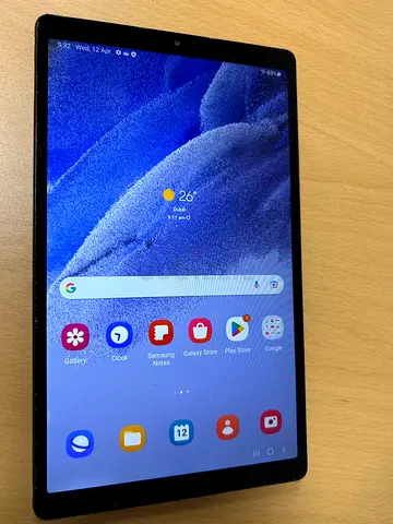 Samsung Galaxy Tab A7 light