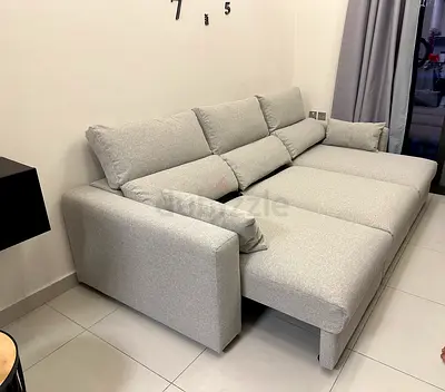 IKEA Eskilstuna L shape sofa bed