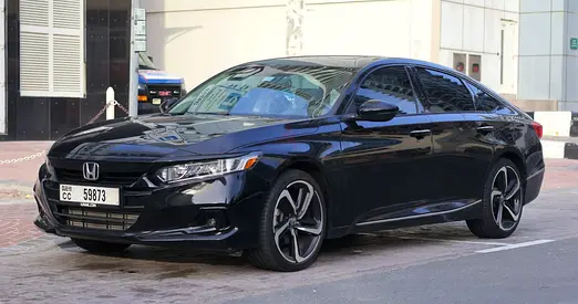 2022 Honda Accord EX-L | 44K KM | Under Warranty | Service Contract | Black/White