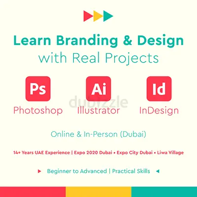 Learn Branding  Design with Real Projects (Photoshop + Illustrator + InDesign)
