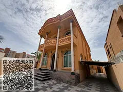 Villa for rent in Al Muwaihat, Ajman. Annual rent 130,000 AED. Consists of four spacious bedrooms, a