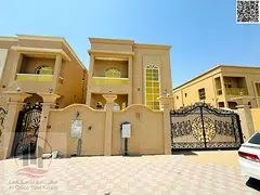Villa for rent in Al Rawdah, 5 rooms, majlis and hall, excellent location, with electricity and air