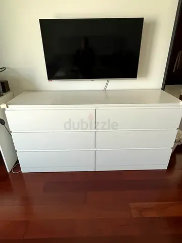 White IKEA Dresser