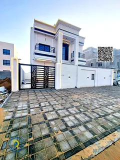 For sale at an attractive price:6-bedroom villa with a roof in Al Helio 2, Registration fees .Freeho