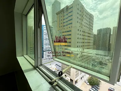 1 Bedroom Apartment in Al Khan Sharjah Open View Master Bedroom Built in Wardrobes Practical Layout Comfortable Living Space