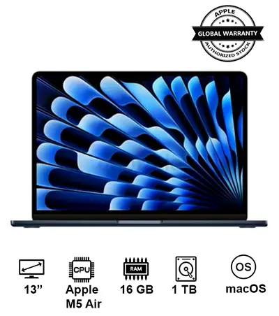 MacBook Air 13 inch M5 16GB RAM 1TB BRAND NEW SEALED