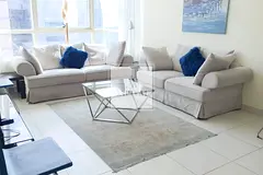 Spacious | Marina view | Furnished | Near Metro