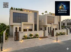 Modern villa design | Registration and ownership fees included | Close to Mohammed Bin Zayed Road an