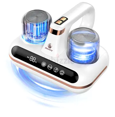 Handheld UV Mattress Mite Vacuum Cleaner — Dual Cyclone with Digital Display