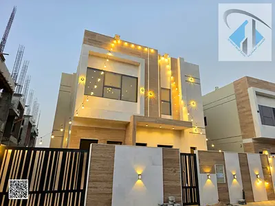 فيلا راقيه شاملة رسوم التسجيل والتملك ، حوش كبير جدا وطابقين ، موقع مميز بجوار الخمات والمسجد ، قريبة لشارع الشيخ محمد بن زايد