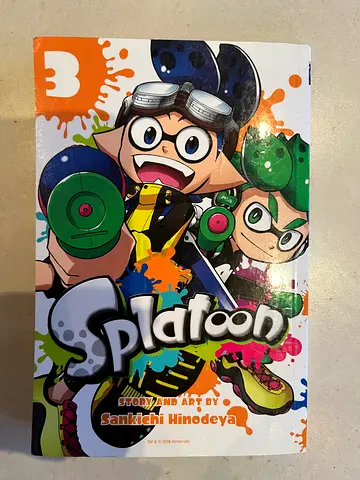 Splatoon Manga Vol. 3 — Sankichi Hinodeya
