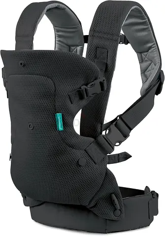 Adjustable Seat Ergonomic Baby Carrier - Dark Grey