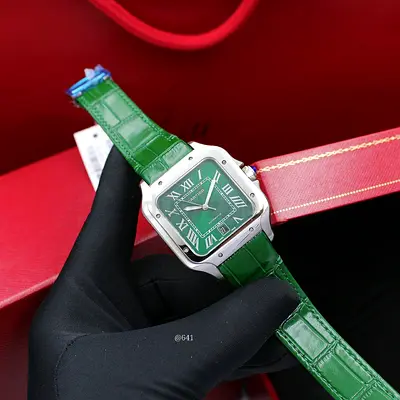 Cartier Santos Automatic Arabic Numerals