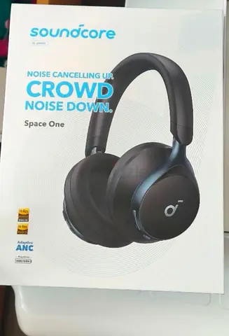 My Soundcore Space One ANC wireless headphones - JUST OPENED