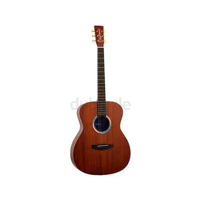 Tanglewood TE3BL Elemental Acoustic Guitar – Solid Mahogany Top, Orchestra Body
