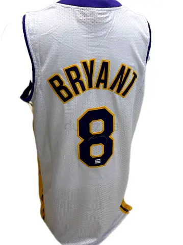 Kobe Bryant Jersey Hand Signed PSA/DNA