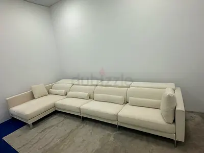 Like new condition Italy brand lshape sofa